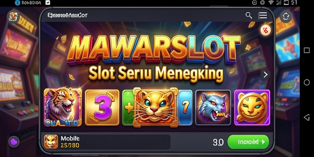 Tampilan gameplay yang menarik dan menghibur dari MAWARSLOT.